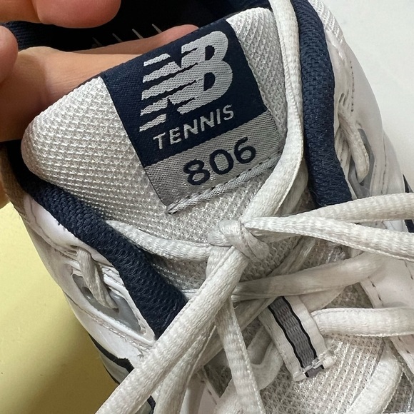 New Balance Size 12 Men\'s 806 Tennis White Dad Shoe Sneakers main image 5